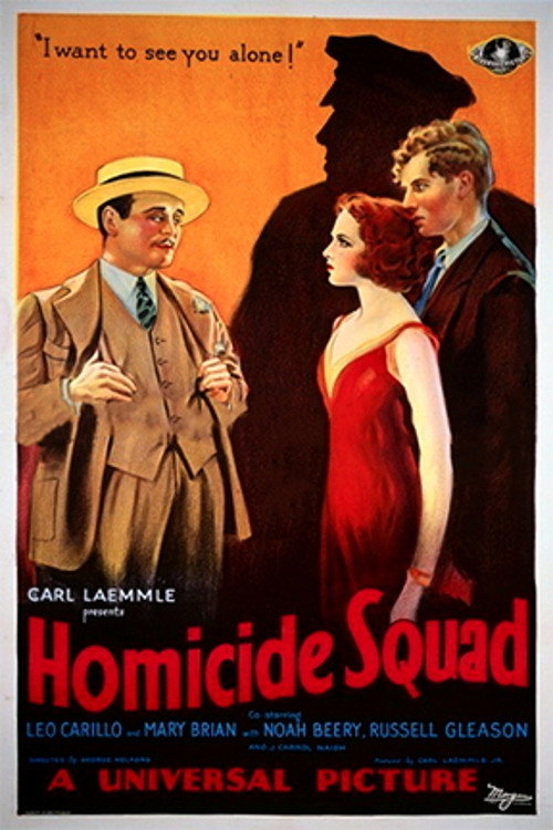 Movie poster for Homicide Squad (1931)