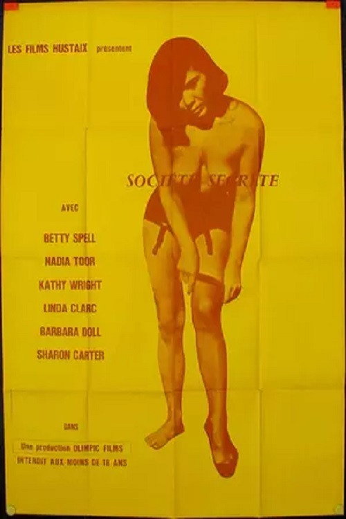 Movie poster for The Secret Society (1965)