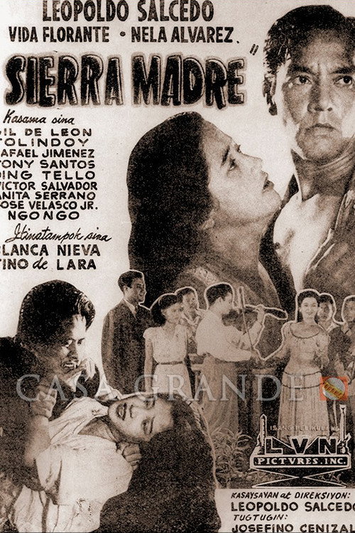 Movie poster for Sierra Madre, Bundok ng Hiwaga (1948)