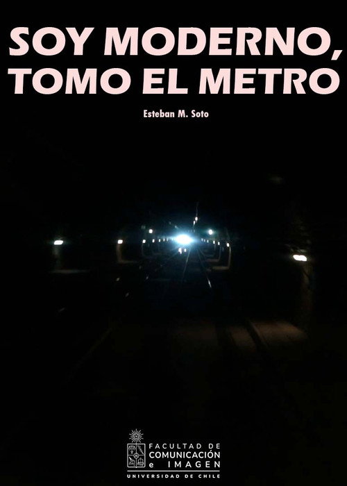 Movie poster for I'm modern, I take the subway (2023)