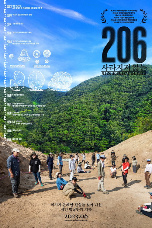 Movie poster for 206: Unearthed (2023)