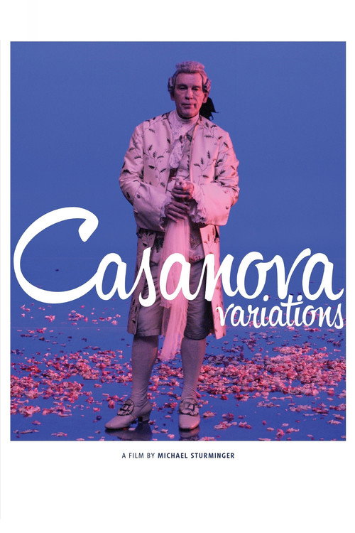 Movie poster for Casanova Variations (2014)