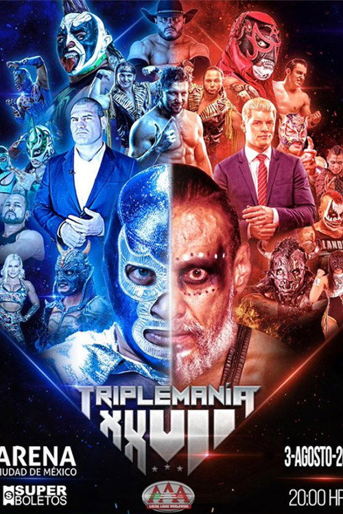 Movie poster for AAA Triplemania XXVII (2019)