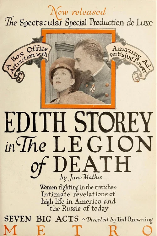 Movie poster for The Legion of Death (1918)