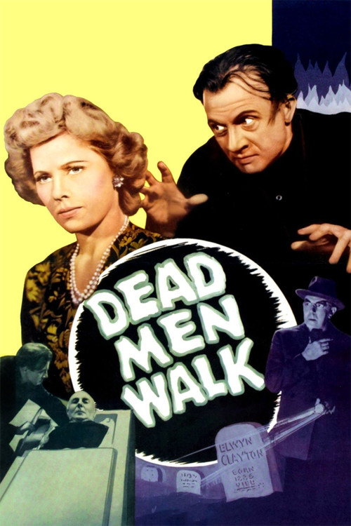 Movie poster for Dead Men Walk (1943)