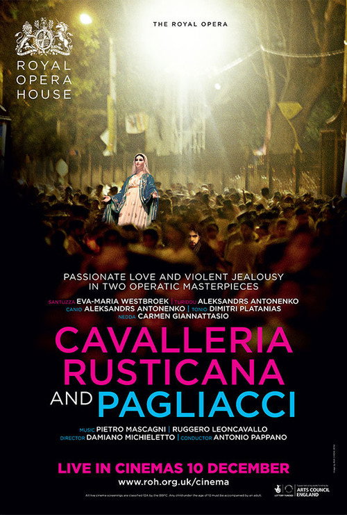 Movie poster for Royal Opera House: Cavalleria Rusticana and Pagliacci (2015)