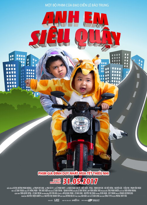 Movie poster for Anh Em Siêu Quậy (2017)
