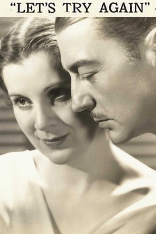 Movie poster for Let's Try Again (1934)