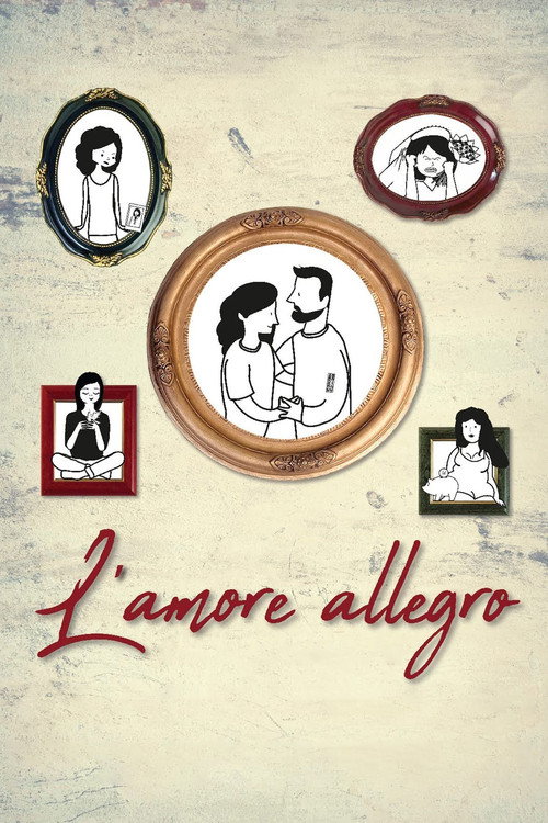 Movie poster for L'amore allegro (2022)
