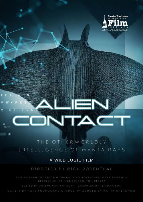 Movie poster for Alien Contact (2024)