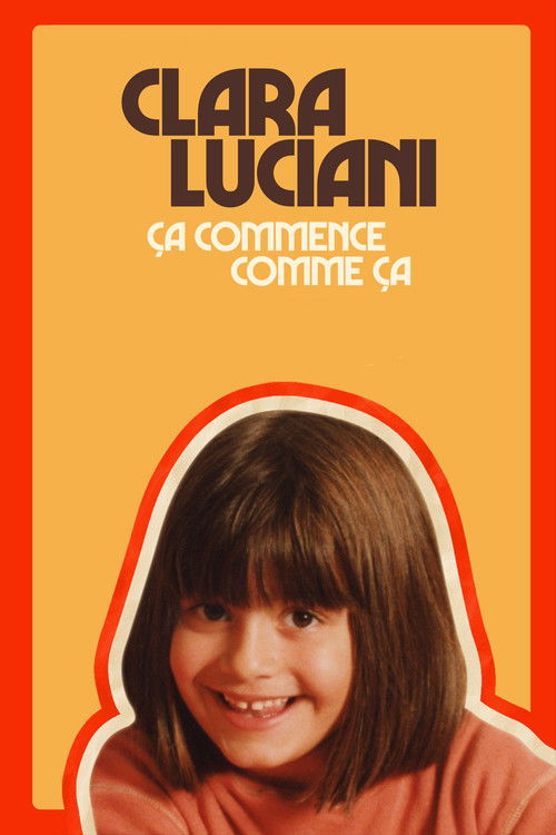 Movie poster for Clara Luciani : Ça commence comme ça (2023)