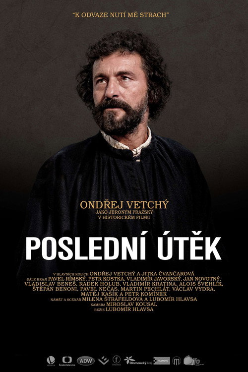 Movie poster for Poslední útěk Jeronýma Pražského (2018)