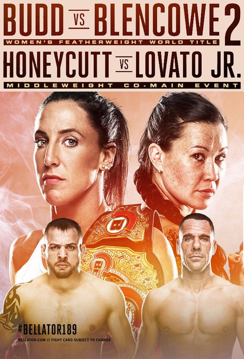 Movie poster for Bellator 189: Budd vs. Blencowe 2 (2017)