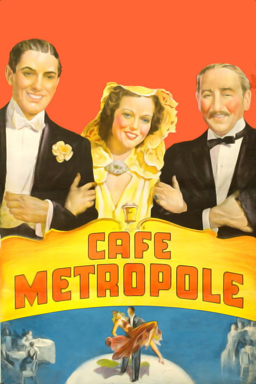Movie poster for Café Metropole (1937)