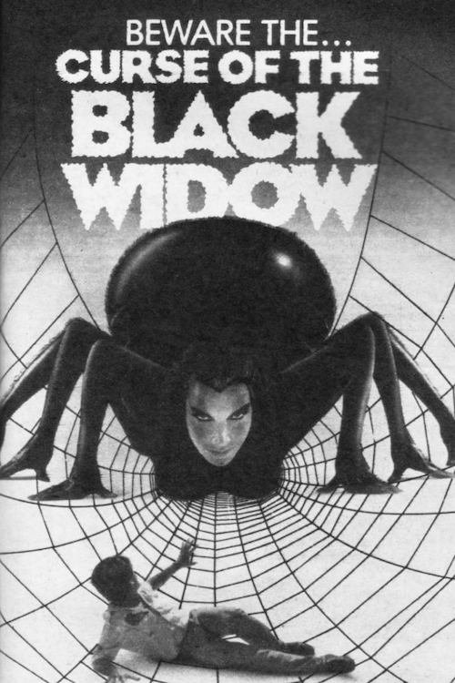 Movie poster for Curse of the Black Widow (1977)