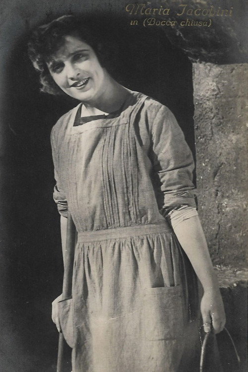 Movie poster for La bocca chiusa (1925)