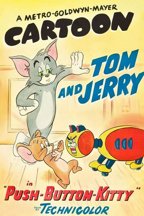 Movie poster for Push-Button Kitty (1952)