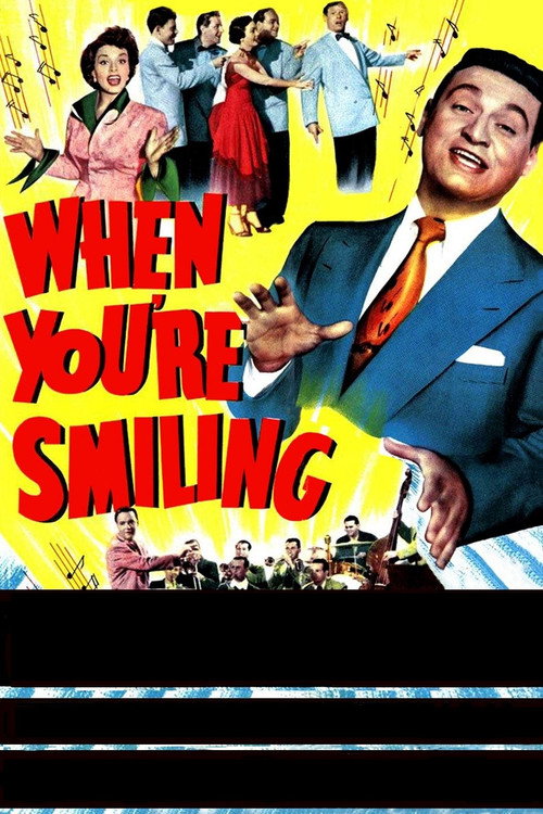 Movie poster for When You're Smiling (1950)