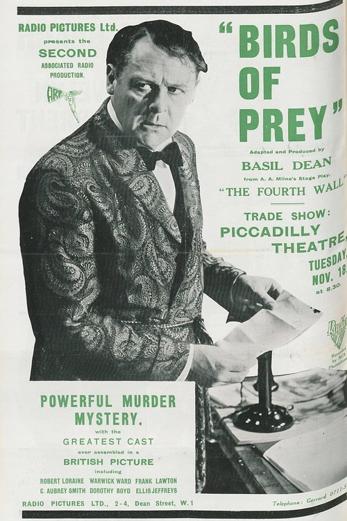 Movie poster for Birds of Prey (1930)