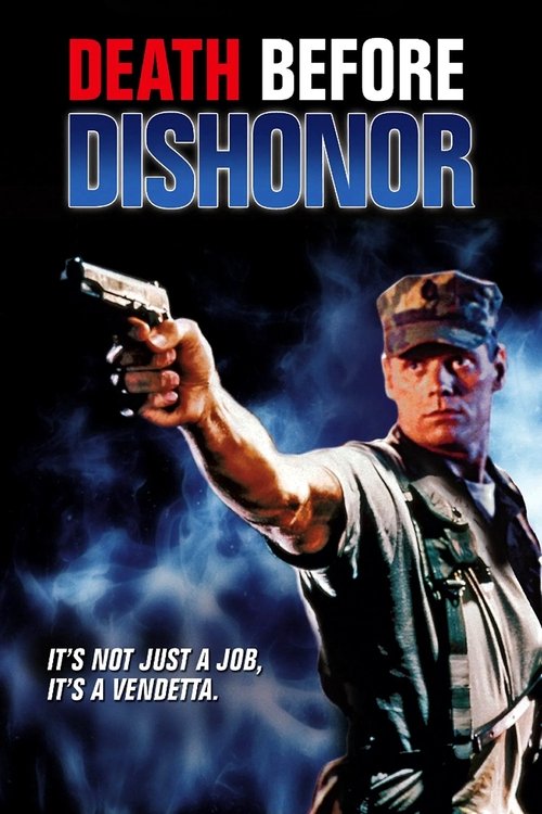 Movie poster for Death Before Dishonor (1987)