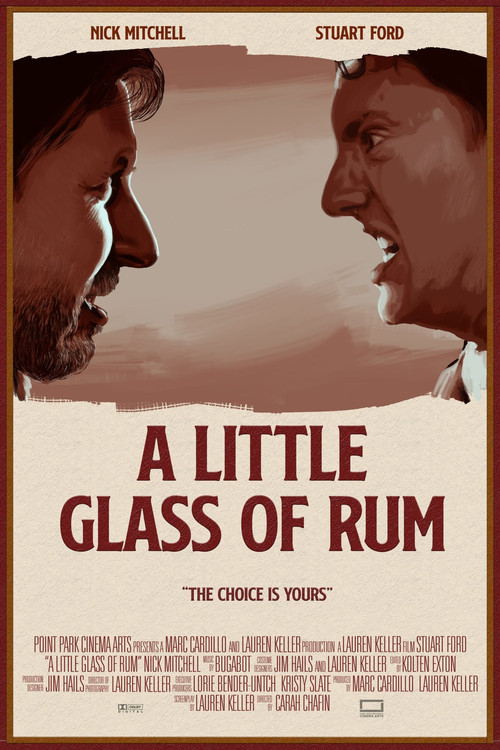 Movie poster for A Little Glass of Rum (2022)