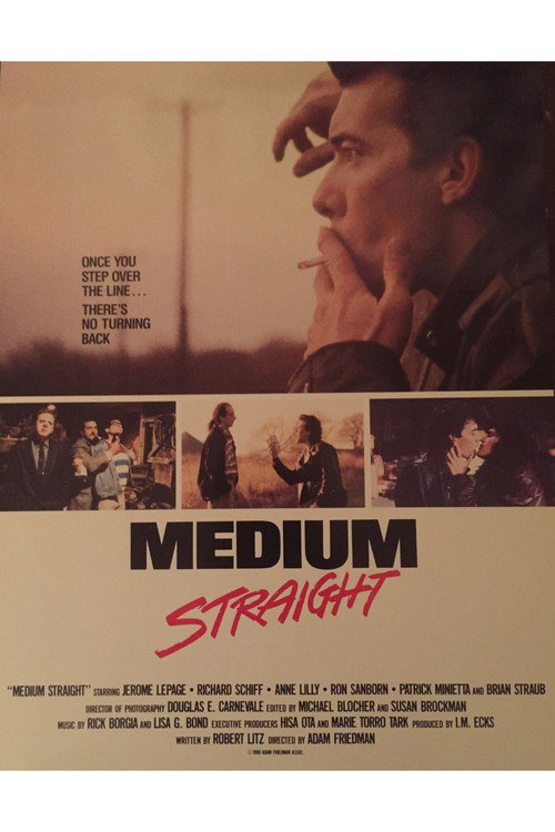 Movie poster for Medium Straight (1988)