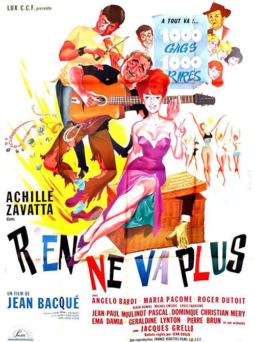 Movie poster for Rien ne va plus (1964)