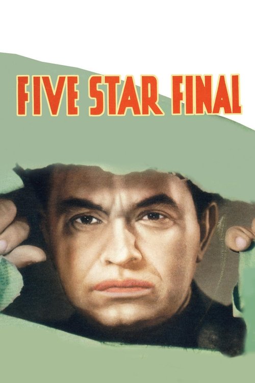 Movie poster for Five Star Final (1931)