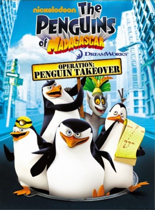 Movie poster for The Penguins of Madagascar - Operation: Penguin Takeover (2014)