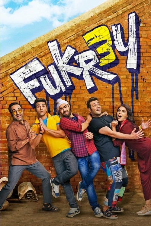 Movie poster for Fukrey 3 (2023)
