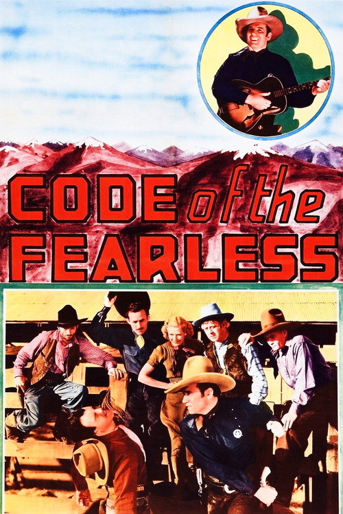 Movie poster for Code of the Fearless (1939)