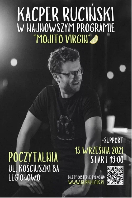 Movie poster for Kacper Ruciński Mojito Virgin Stand-up