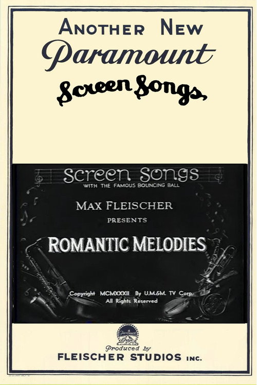 Movie poster for Romantic Melodies (1932)