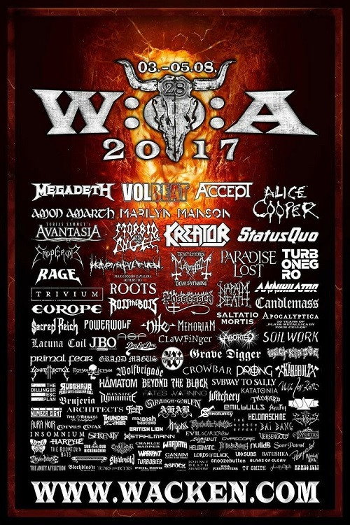 Movie poster for Prong: Live at Wacken (2017)
