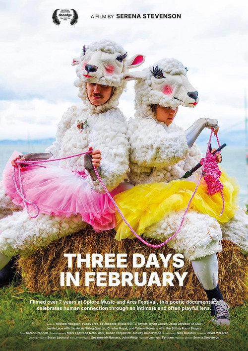 Movie poster for Three Days in February (2025)