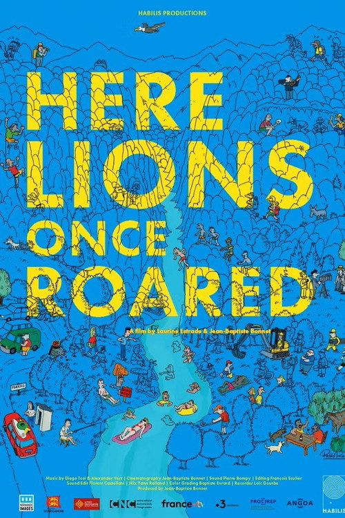 Movie poster for Here Lions Once Roared (2023)