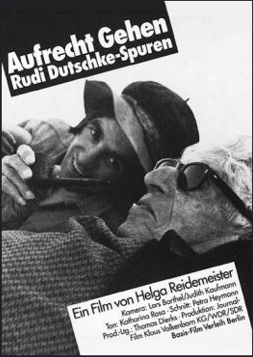 Movie poster for Aufrecht gehen. Rudi Dutschke - Spuren (1980)