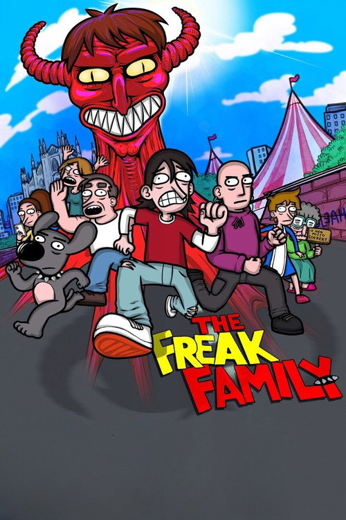 Movie poster for The Freak Family (2024)