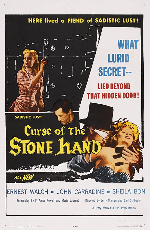 Movie poster for Curse of the Stone Hand (1965)