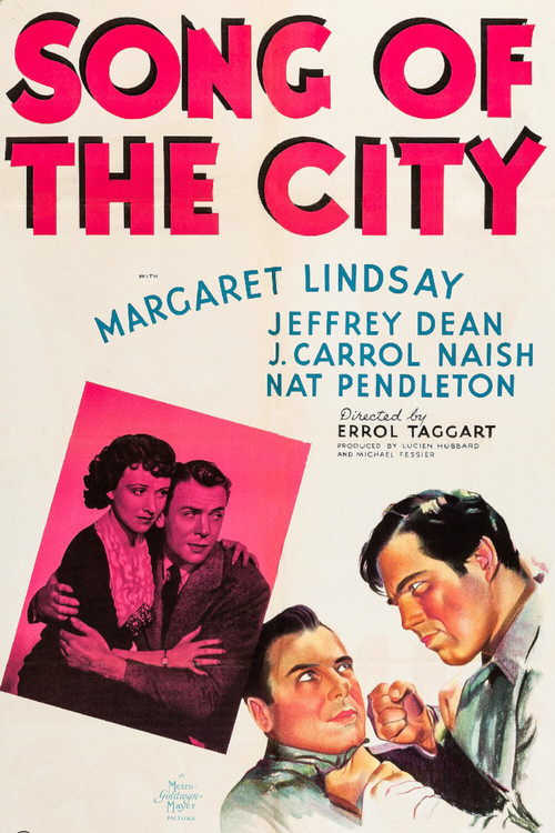 Movie poster for Song of the City (1937)