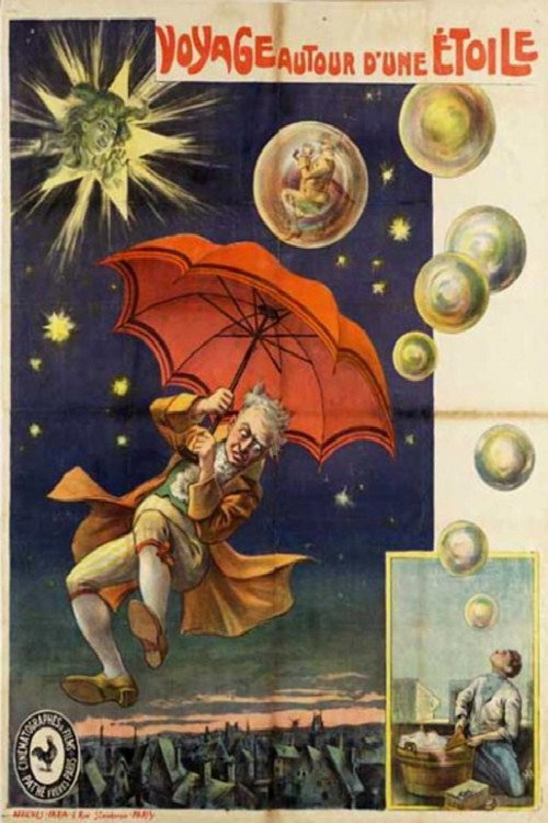 Movie poster for Un viaggio in una stella (1906)