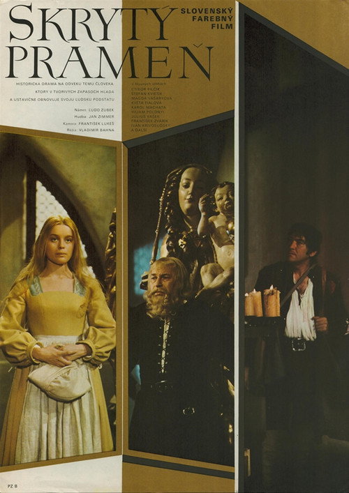 Movie poster for Skrytý prameň (1974)