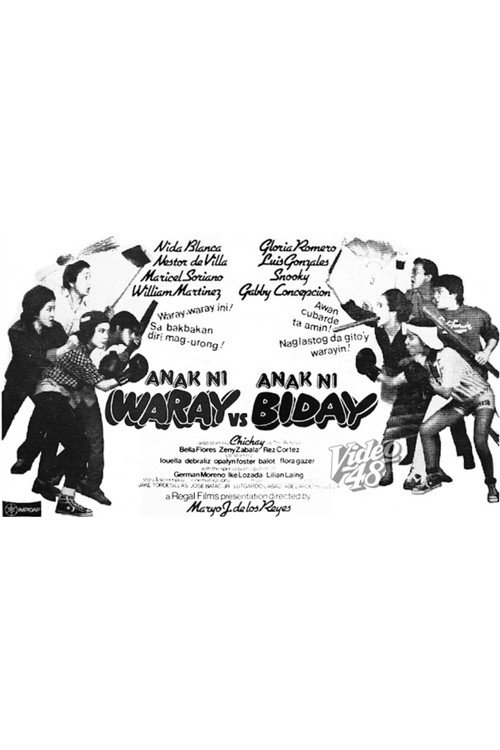 Movie poster for The Daughters of Waray and Biday (1984)
