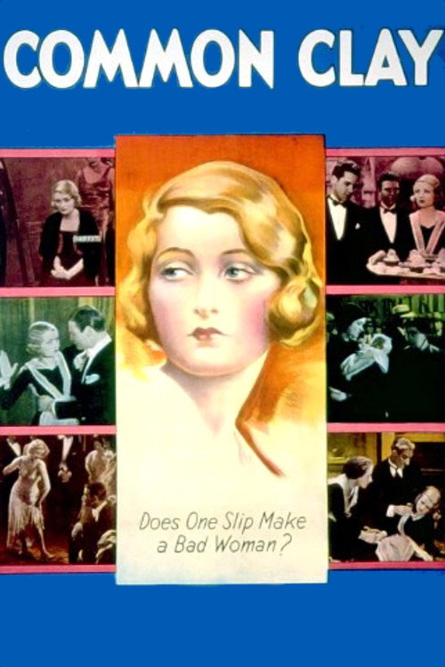 Movie poster for Common Clay (1930)