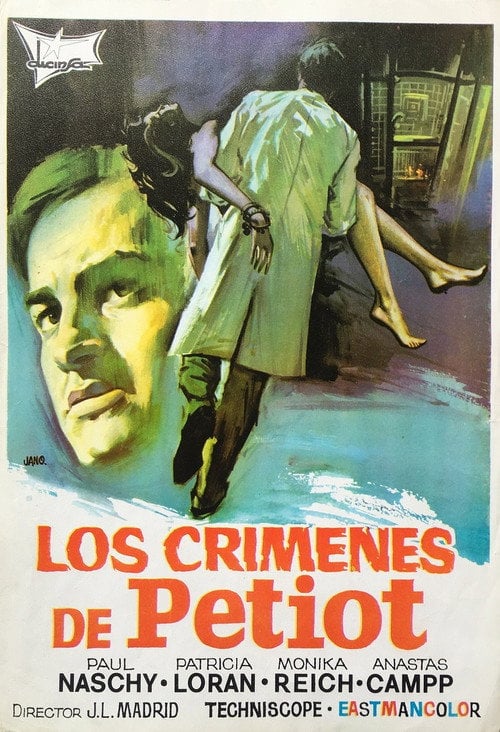 Movie poster for The Crimes of Petiot (1973)