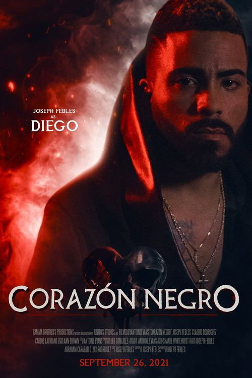 Movie poster for Corazón negro (2021)