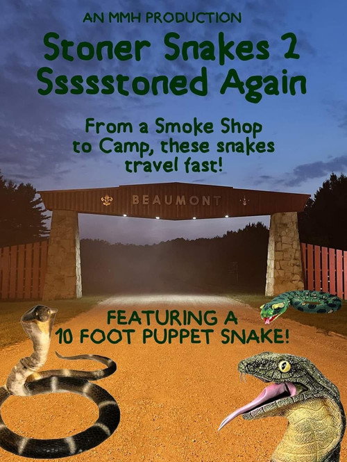 Movie poster for Stoner Snakes 2: Ssssstoned Again (2025)