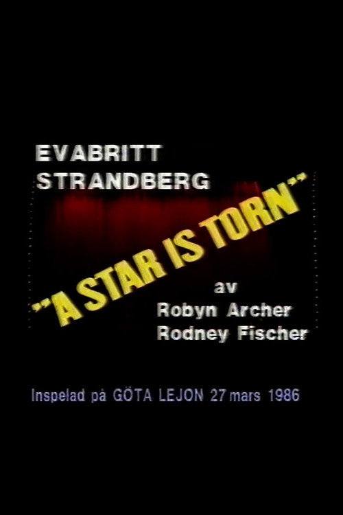 Movie poster for A Star is Torn (1987)
