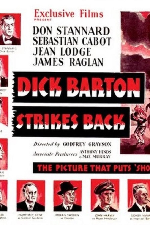 Movie poster for Dick Barton Strikes Back (1949)