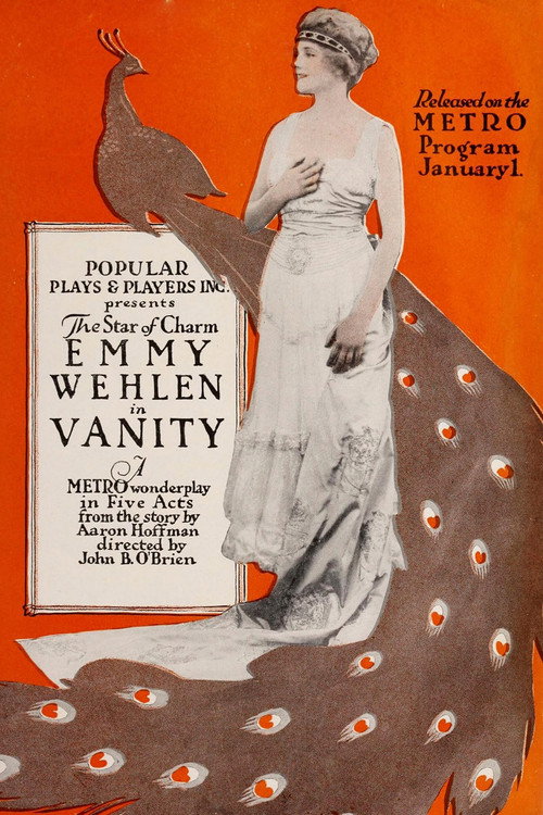 Movie poster for Vanity (1916)